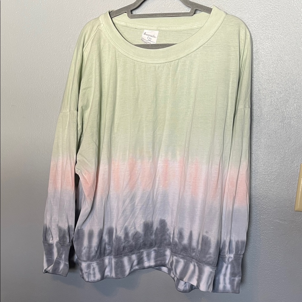 Tie-Dye Long Sleeve Sweatshirt